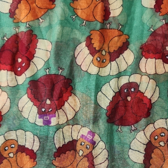 Colorful Patterned Scarves Set - Picture 4 of 7